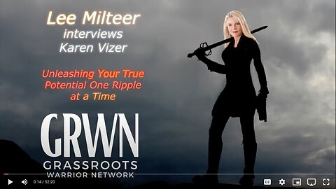 Lee Milteer "The Blonde Warrior" Interviews Karen Vizer