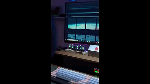 Retro-Futuristic RGB LED Nixie Tube Clock - The Ultimate Desk Accessory!