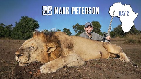Lion Hunting Zambia: Day 2 | Mark Peterson Hunting