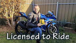 Oz on Two Wheels - Ep 1: "Licensed to Ride"