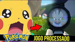 FAN game de Pokemon PROCESSADO pela Nintendo #shorts