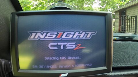 Ford mustang - Edge CTS insight 2 Monitor display