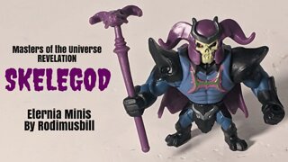 Netflix Masters of the Universe Revelation SKELEGOD Eternia Mini Figure Review by Rodimusbill