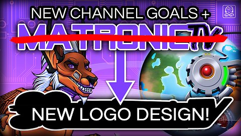 New Channel Goals + NEW LOGO DESIGN! | MATV87