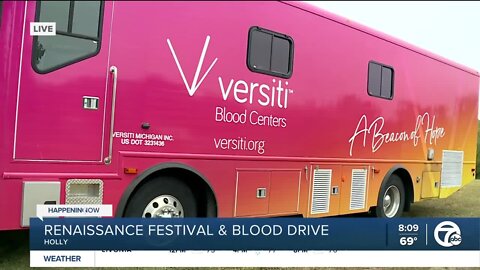 Renaissance Fest & Blood Drive