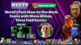 World’s First Glow-In-The-Dark Comic with Nima Afshar, Three Fold Comics