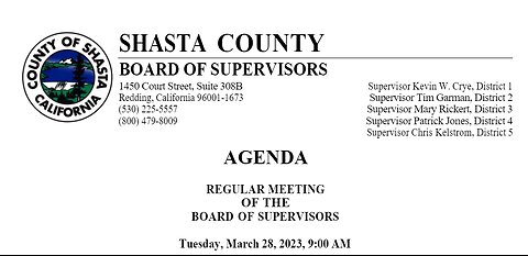 Shasta County Says NO MORE to Dominion - March 28. 2023