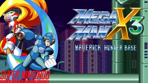 Mega Man X3 - Maverick Hunter Base ~ Super Nintendo Entertainment System