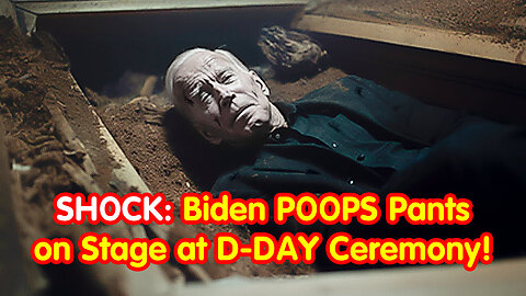 SHOCK: Biden POOPS Pants on Stage at D-DAY Ceremony!