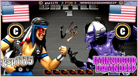 Ultimate Mortal Kombat 3 (gsp1175 Vs. IMINSOGODDAMNDEEP) [U.S.A. Vs. U.S.A.]