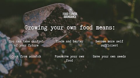 Growing your own food opens the door to so many possibilities