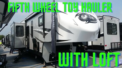 2022 Fifth Wheel Toy Hauler with Bunkhouse Loft