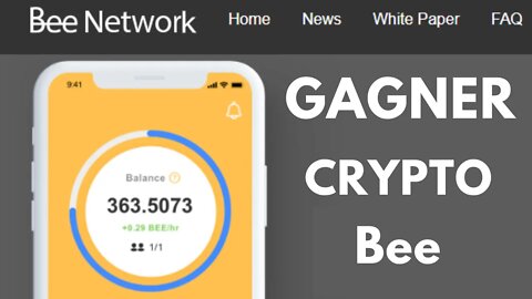 Gagner argent usdt crypto Bee jouer des jeux application Bee Network