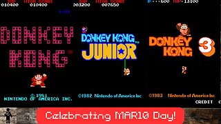 Retro Gaming: Mar10 Day with Donkey Kong