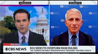 Fauci: It's Disturbing A Judge Would Overrule CDC's Mask Mandates