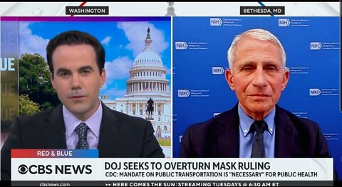 Fauci: It's Disturbing A Judge Would Overrule CDC's Mask Mandates