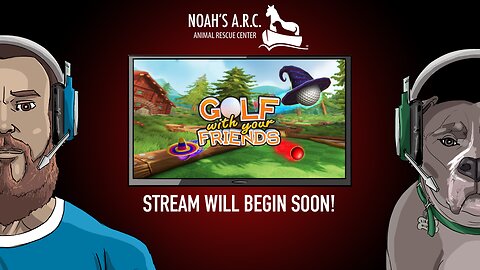 Golf w/a Friend - Can we at least scratch? // Animal Rescue Stream