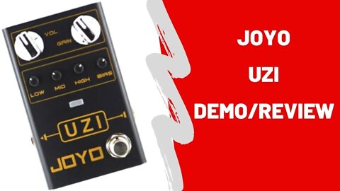 Joyo Uzi High Gain Distortion Pedal Demo/Review