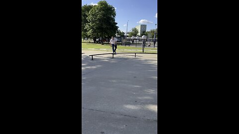Quick Two Piece Line at the Rogers Skatepark
