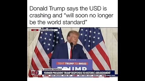 Trump on the DXY