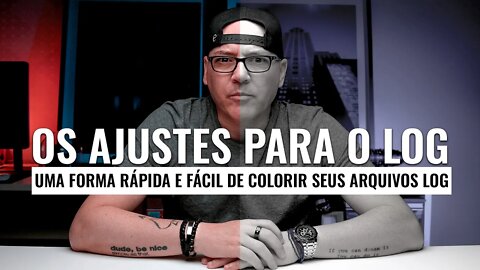 🔴 COMO CORRIGIR A COR DO ARQUIVO LOG, RÁPIDO E FÁCIL [🎬 Cortes]