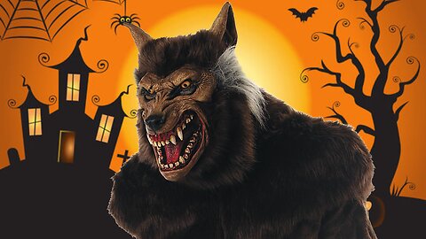 Halloween Werewolf Sneak Attack - Scary Nerf Wars