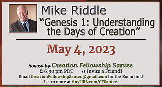 Understanding the Days of Creation with Mike Riddle