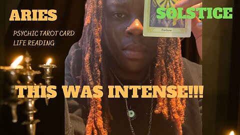 ARIES - “THIS ONE IS INTENSE!!!” 1222 SOLSTICE PORTAL♈️🤯PSYCHIC READING