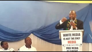 SOUTH AFRICA - Johannesburg - Support for Sekunjalo Independent Media (videos) (aHQ)