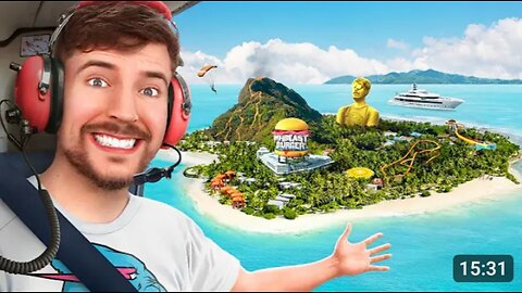 I Gave My 100,000,000th Subscribe An Island