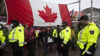 Canada's COVID-19 Protesters Brace For Police Crackdown