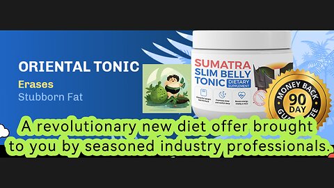 Sumatra Slim Belly Tonic: New Diet Offer for 2024!