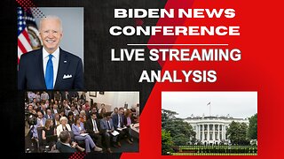 LIVE: Biden news conference stream and analysis