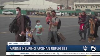 Airbnb helping Afghan refugees