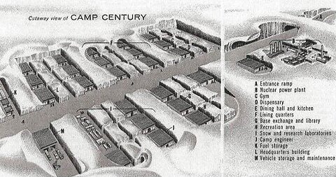 Project ice worm - The Secret Base Greenland Base of Project Iceworm - Camp Century