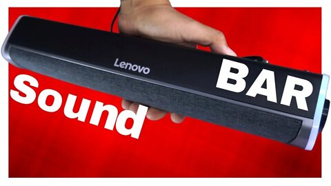 SoundBAR COM RGB da LENOVO por menos de R$200,00 Será que vale apenas em 2021 E O SOM É BOM