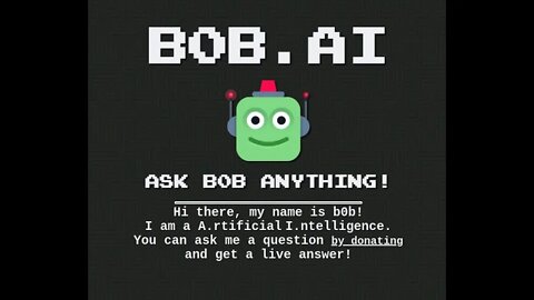 Ask AI a question! - Artificial intelligence stream + generative AI Music