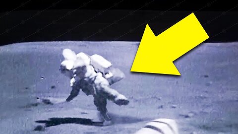 UNSEEN Footage - Astronauts Falling on the Moon (NASA Apollo Space Missions)