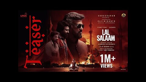 LAL SALAAM Teaser | Rajinikanth | Aishwaryal Vishnu Vishall Vikranth| AR Rahman Subaskaran| Lyca