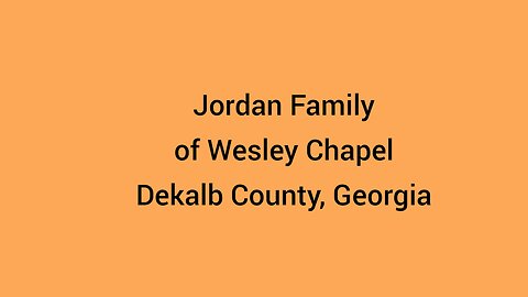 Jordan Family