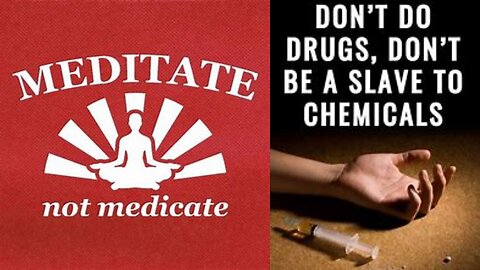 Don't Self-Medicate, instead Meditate