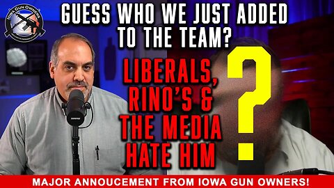 MAJOR ANNOUNCEMENT FROM IOWA GUN OWNERS!