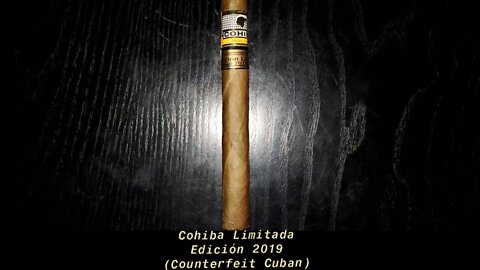 Cohiba Edición Limitada 2019 (Counterfeit Cuban) cigar review