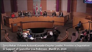 A4C Deputation in Support of City of Pickering Councilor Lisa Robinson