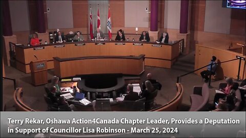 A4C Deputation in Support of City of Pickering Councilor Lisa Robinson