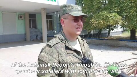 Official Representative On The Completion Of The Operation To Liberate The LPR.