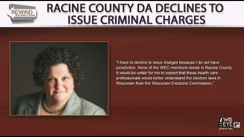 Racine County WI Election Fraud Update