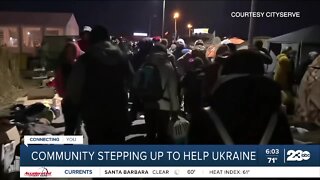Community stepping up to help Ukraine