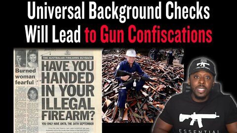 Universal Background Checks Will Lead to Gun Confiscations