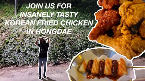 Join Us For Tasty Korean Fried Chicken at BBQ Chicken in Hongdae